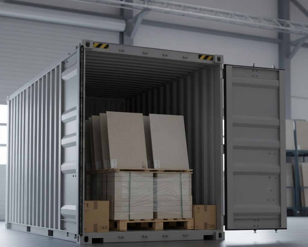 Architect reviewing blueprints for a construction project